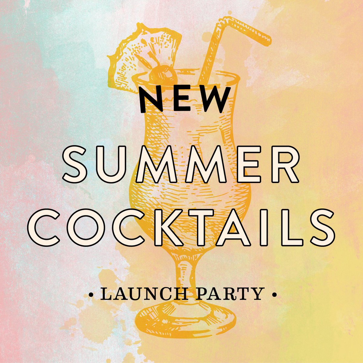 Ready to party? We sure are! Tonight from 6-8pm we will be debuting our new (and oh so delicious) cocktails. And did we mention we are extending Happy Hour until 8pm, too? You won’t want to miss this! 🥂💃🏼