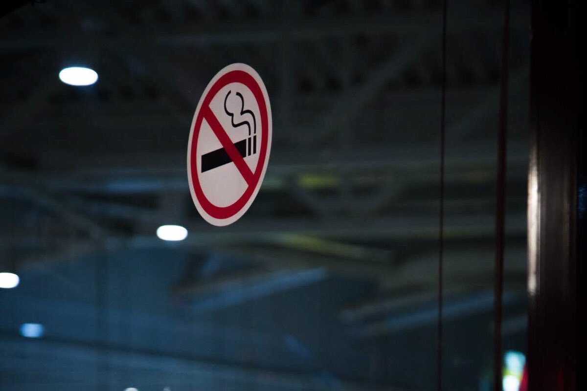 WHO's tweet photo. Tobacco kills.

Almost half of children regularly breathe air polluted by tobacco smoke in public places. 

Say #NoTobacco! 🚭

https://t.co/TsGLqFQcIx https://t.co/mA0pLewZln