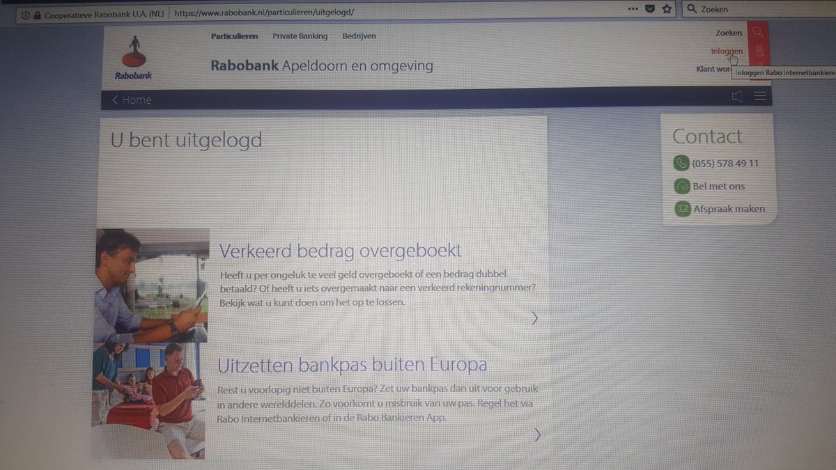 geld verkeerd overgemaakt rabobank geld terug avast