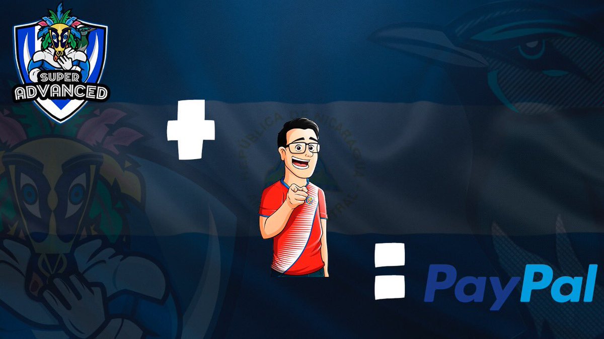 🎉🎉SORTEO PARA TODOS🎉🎉
Por la creación del Nuevo 
Equipo @AdvancedSuper estamos
REGALANDO 🤓
💰$30 DÓLARES en PayPal 💰
😱Compra lo que quieras.😱

▶️Requisitos: 
✅ Dar RT a este Twit
✅ Seguir a @AdvancedSuper 
✅ Seguir a  <a href="/WanderChM/">Wandersito</a> 

‼️Finaliza 15 de Junio