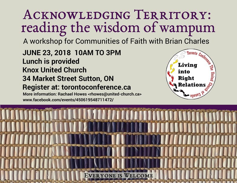 We are so gifted to receive these wampum teachings. Come and learn more about the stories of First Peoples. ow.ly/6aYj30khkcr