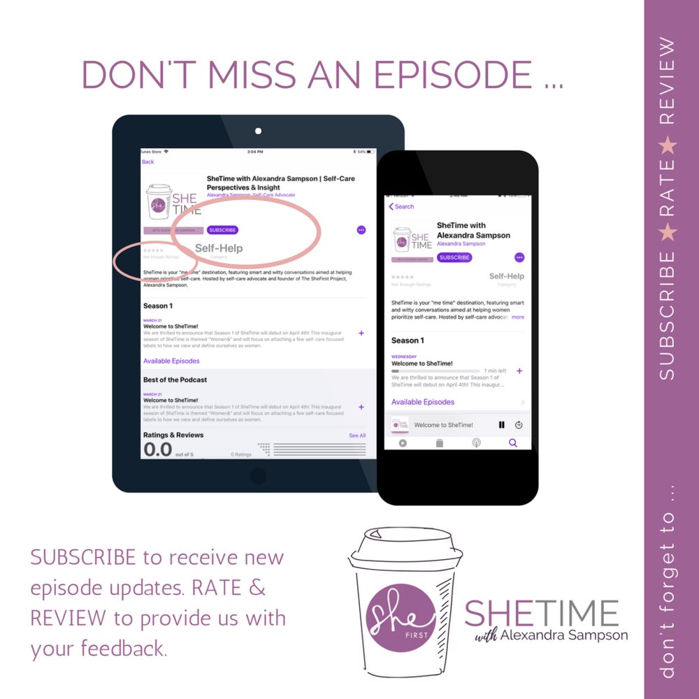 SheFirstProject's tweet photo. Check out this week's BONUS episode of #SheTimePodcast: https://t.co/X9yirCmjnj. It features the @ThicRoots interview of SheTime's host, Alexandra Sampson. #SheFirst #ThicRootsPodcast #selfcare #selfcarematters #selfcaretips #selfcareforkids #podcastsincolor #podsincolor https://t.co/DNESm6uGbB