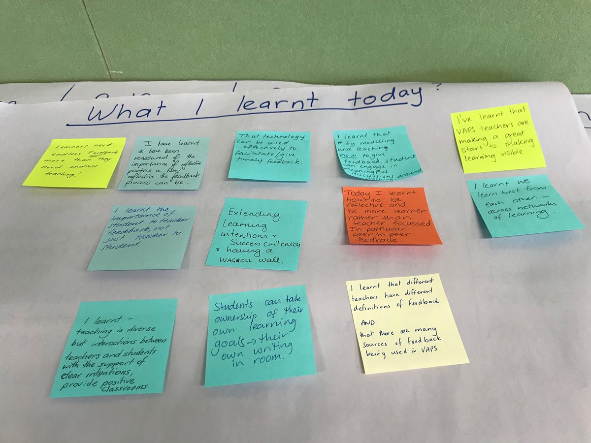 Exit slips, Instructional Rounds Victoria Ave PS. <a href="/TouVon/">Anna Vountoulas</a> <a href="/hanson_peta/">Peta Hanson</a> <a href="/stacey_furner/">S Furner</a> #collaboration #iroundsnsw