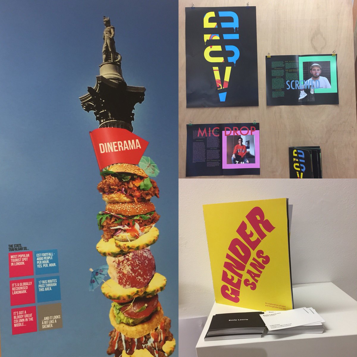 webboxdigital's tweet photo. A very high standard of work currently being displayed by the students at Cardiff Met’s CSAD Summer Show.
https://t.co/1rM5SGbKpp
#cardiff #plusshow #graphicdesign https://t.co/fuq1LSZe4W