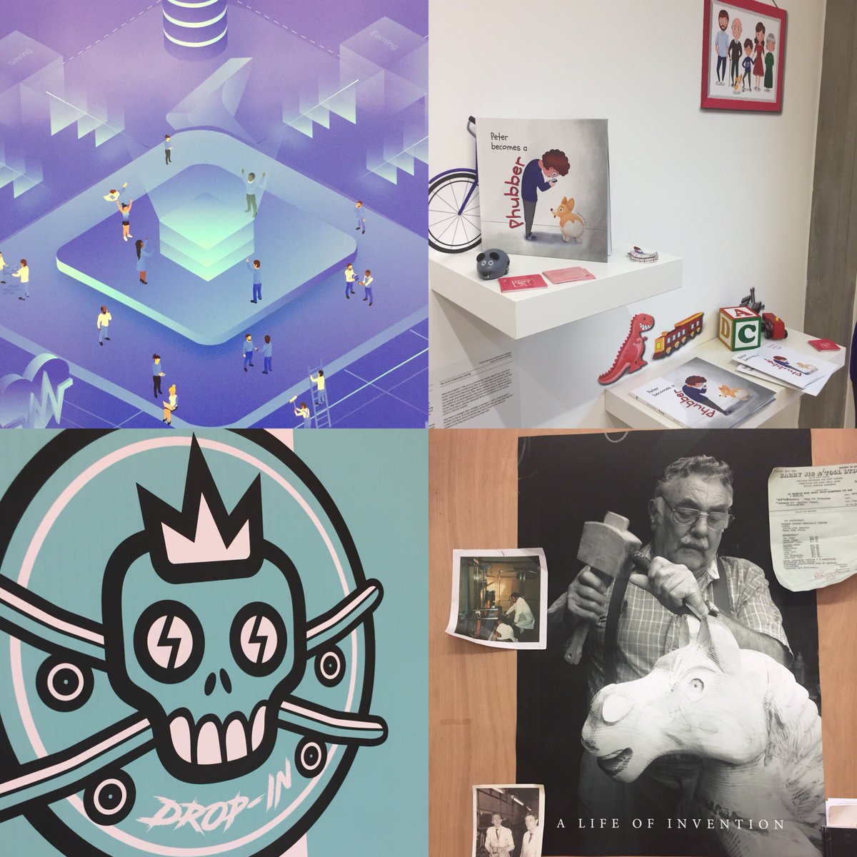 webboxdigital's tweet photo. A very high standard of work currently being displayed by the students at Cardiff Met’s CSAD Summer Show.
https://t.co/1rM5SGbKpp
#cardiff #plusshow #graphicdesign https://t.co/fuq1LSZe4W