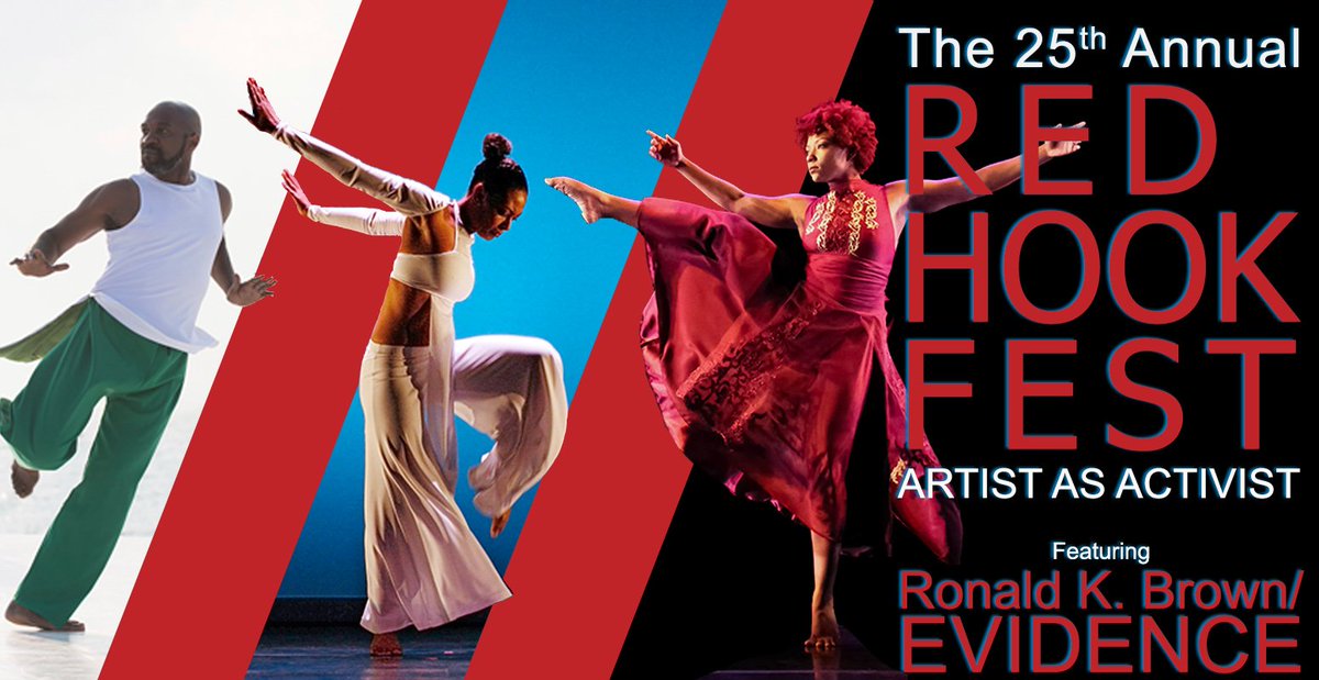 HookArtsMedia's tweet photo. Who’s going to be at #RedHookFest25?
 @evidencedance will show off their moves during the main stage event Saturday at IKEA’s Erie Basin Park.
https://t.co/4807wdjpr8
#RonaldKBrown #Evidence #EvidenceDance #Brooklyn #RedHook https://t.co/nPvM65Xlz9