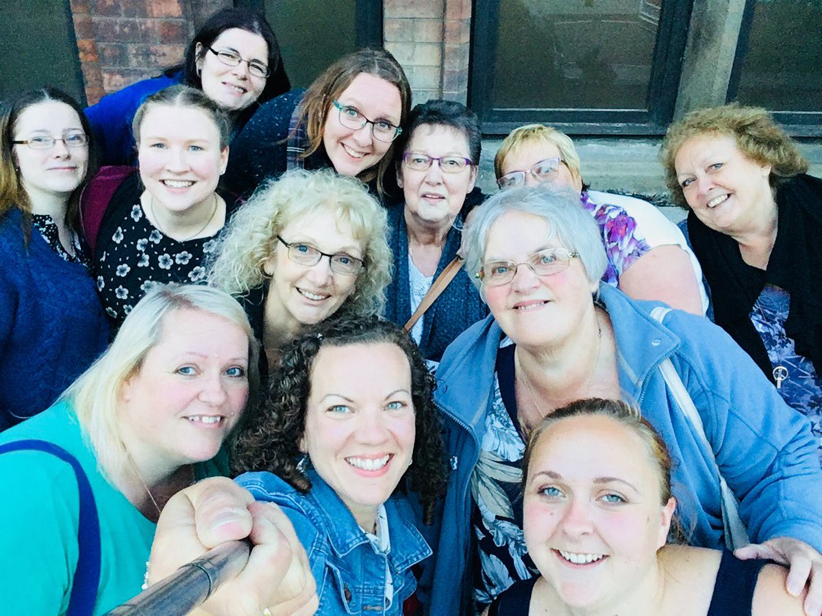 dbutton81's tweet photo. Loving being @CherishGirls  with the ladies from @MosaicHull #CherishConf  #WeAreOne https://t.co/R9oNmrX0rQ