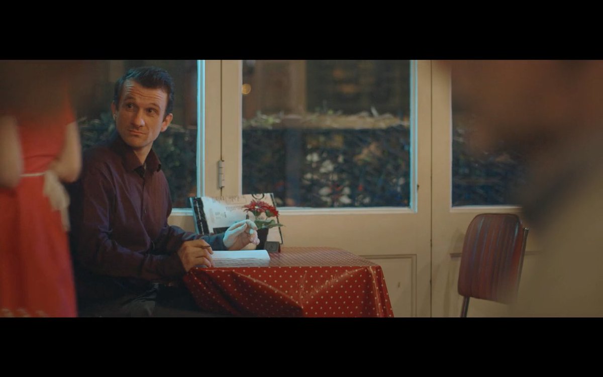 An obsessive relationship is a short film about a struggling writer for new ideas. Here a still of mine in this cute restaurant where we shot. Thank you, Giorgos for trusting and giving me the lead in your fantastic directed and creative written short. #grateful #shortfilm #actor