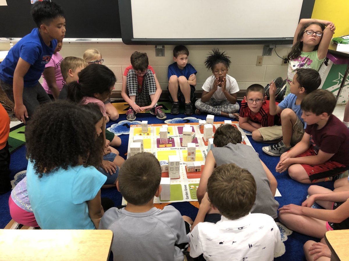 Thank you to our local State Farm agent <a href="/mescobar350/">Matt Escobar</a> for volunteering in our class <a href="/CloverHillES/">Clover Hill ES</a> with Junior Achievement!