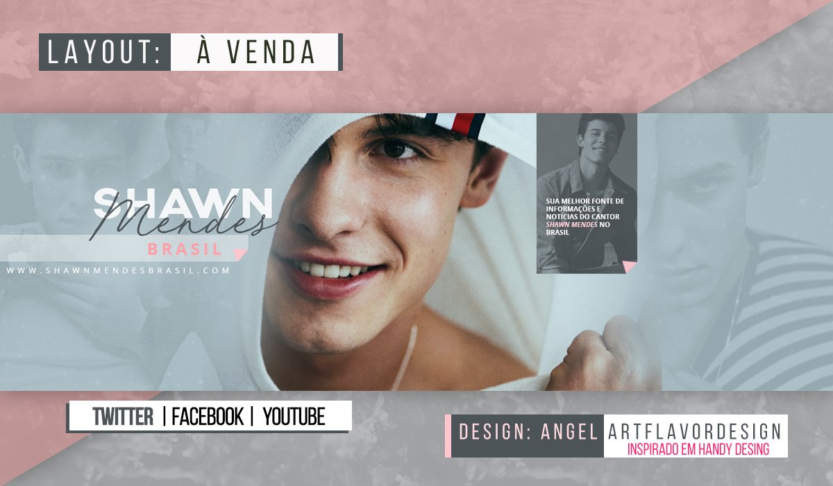 artflavordesign's tweet photo. Layout desenvolvido para Twitter à venda, cantor Shawn Mendes!
Valor: 10 reais.
Pagamento via depósito! (chame na DM para negóciação)
Troca: apenas do nome e redes sociais.
Desenvolvido por: Angel https://t.co/OzOfOBaC1F