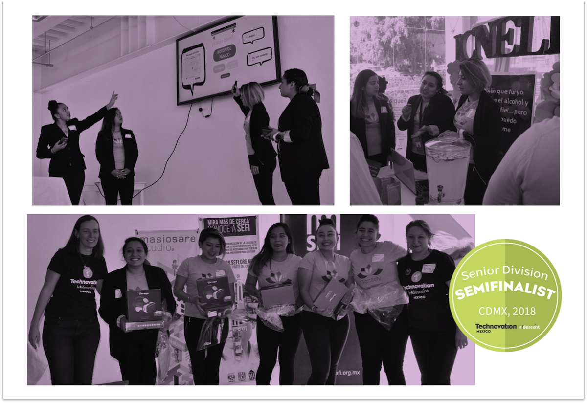 TechnovatioCDMX's tweet photo. ¡Muchas Felicidades Teczaly - Semifinalista Mexicano División Senior! #Chicasporelcambio #Chicasentecnología #Chicasemprendiendo #technovation2018 https://t.co/ov19OOtbUH
