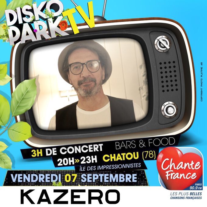 Platine45T's tweet photo. Kazero... vous présentera sa Thaï Nana le 07 sept. 2k18 lors de Disko Park !!! Un événement à ne pas  manquer ! De nombreuses surprises au programme !!! #ilove80smusic #ilove80s #music #concert #theevent #thainana #top50 #bestartist #hit #varietefrancaise #artist80 #diskopark https://t.co/kyS3bOUBV9