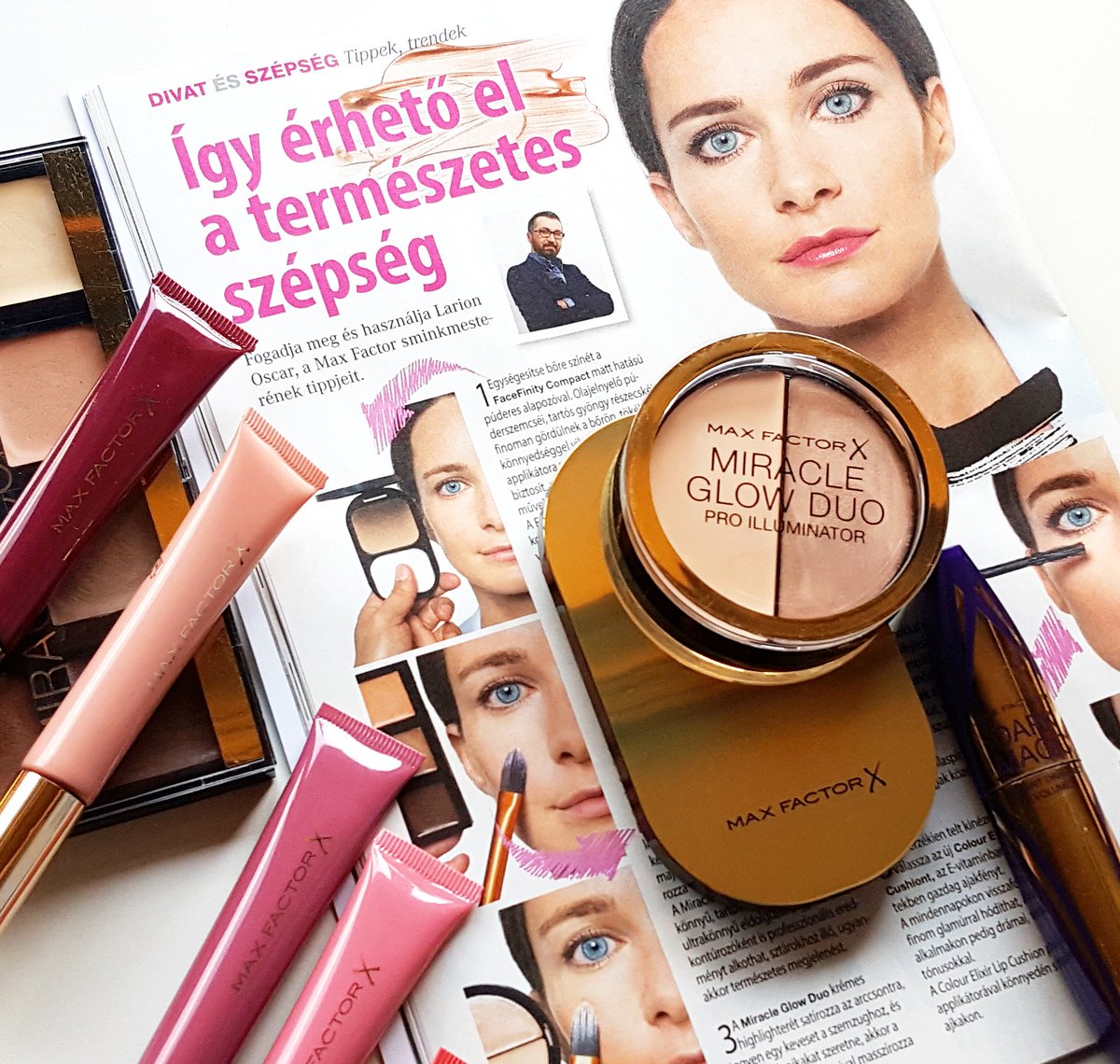 oscarlarion's tweet photo. Press moment! More: https://t.co/wjQ6UigOb6 #makeupsecrets #oscarlarion #youxmaxfactor https://t.co/lLXQlX0Mew