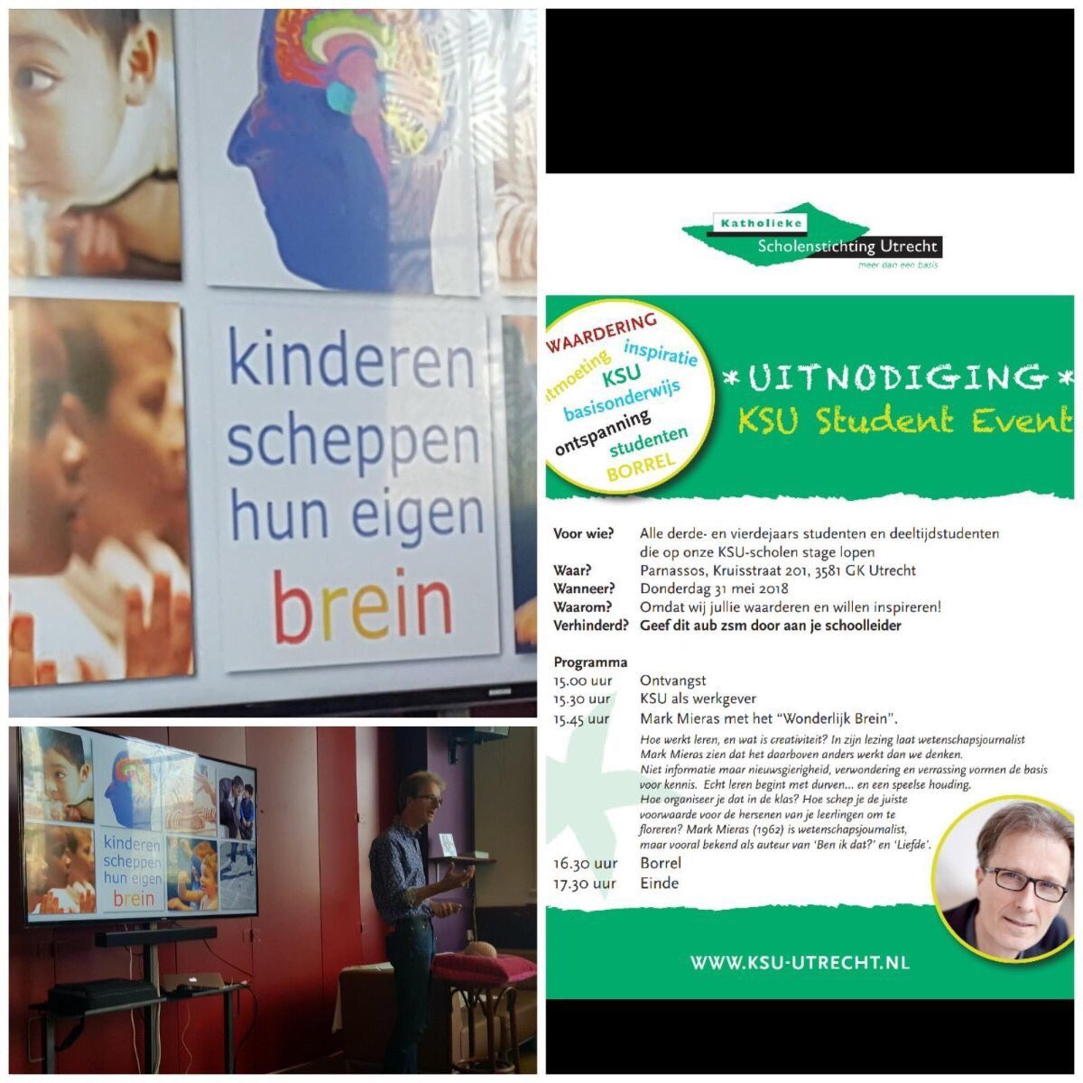 KSU-Student Event was inspirerend en waardevol. Studenten en Mark Mieras bedankt voor jullie enthousiasme en gesprekken!