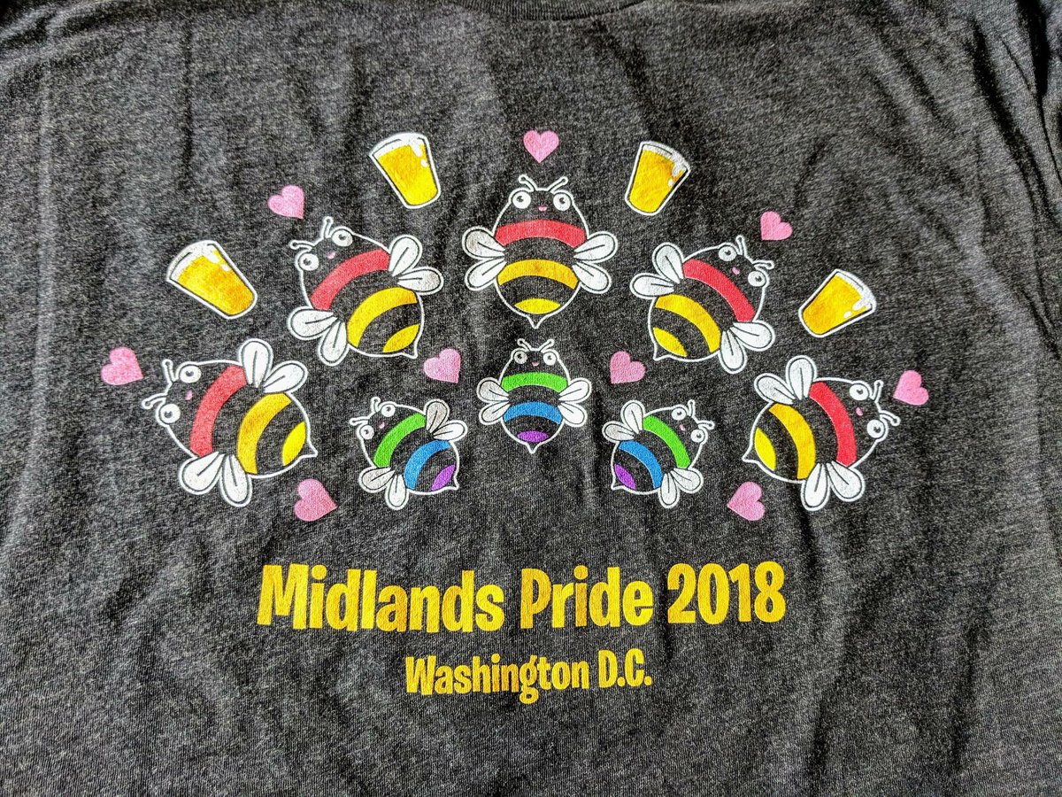 #Pride2018 shirts are in! We didn’t order very many so come by the bar asap if ya want one! $25!