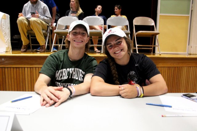 WCSDProud's tweet photo. Congratulations to all of our @ThomasTitans student athletes who are going on to play Division 1 or Division 2 sports! @ThomasAthletics @ThomasTBirds #athletesigningcelebration @lax_thomas @Thomaslacrosse https://t.co/t5npGfoZFE