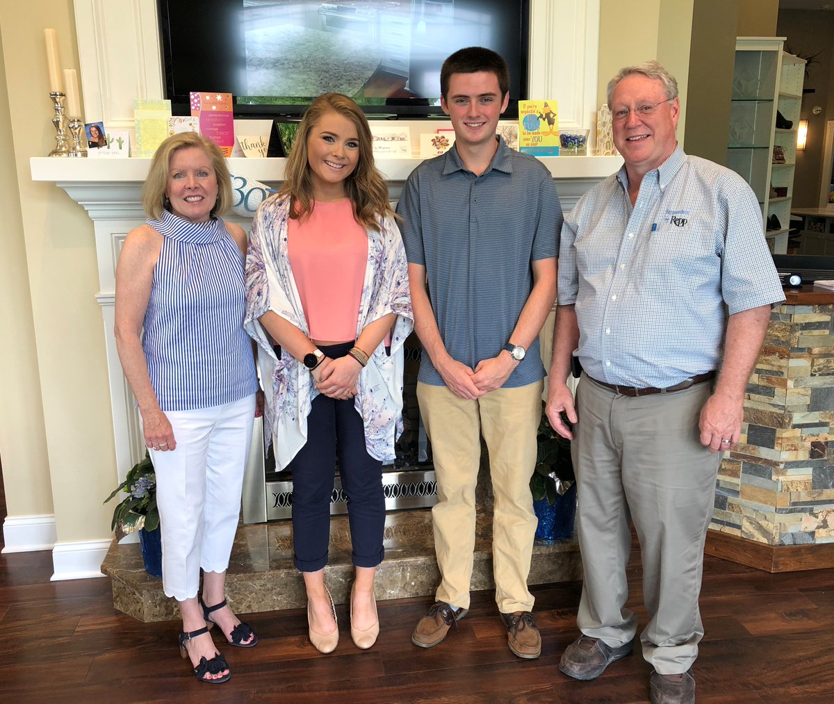Our OPHS Academy of Finance scholarship winners visited us this afternoon to accept their scholarships and take a tour of our showroom. Congratulations to Karlin Klass and Timothy Allaire. We wish you both the best of luck as you begin your college careers! <a href="/OPSchools/">Orchard Park CSD</a>