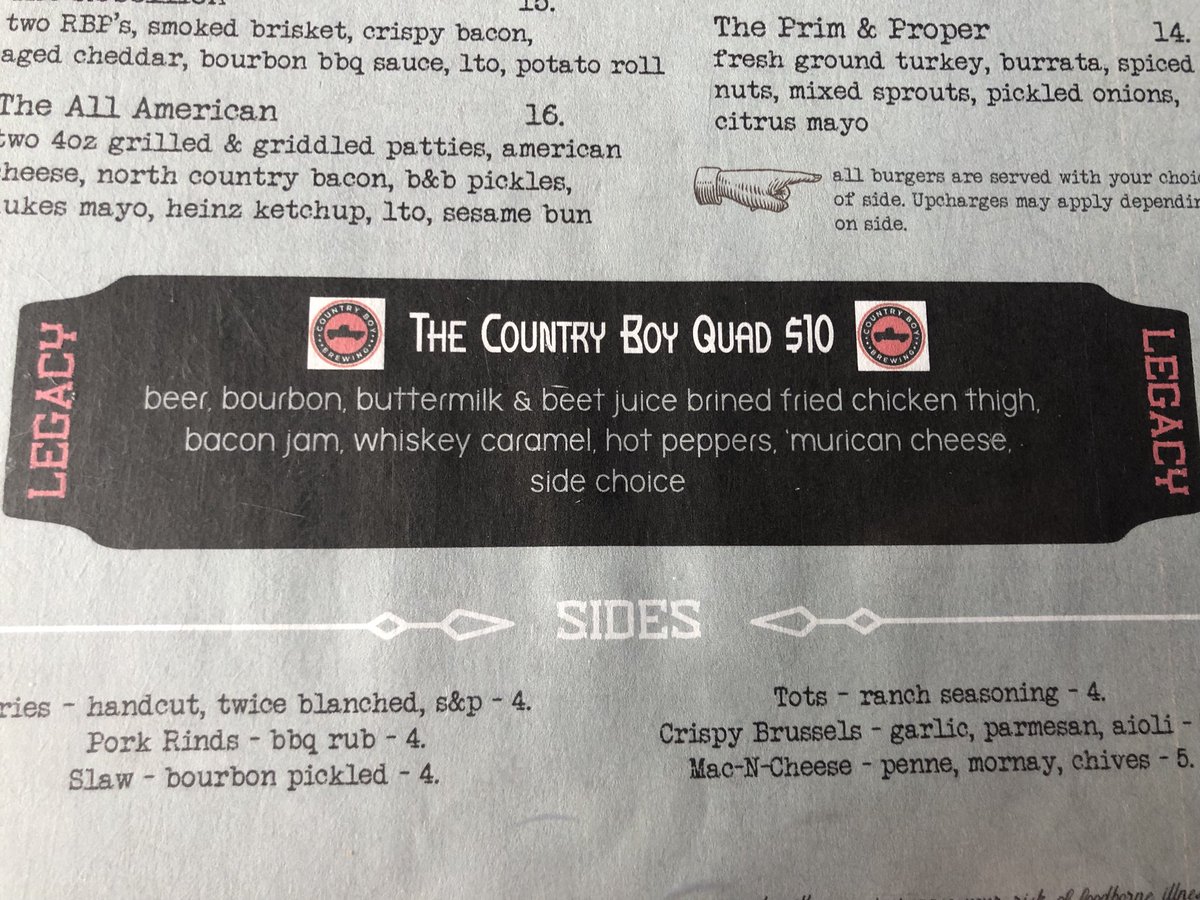 If you’re in DC- come hang with us and drink CBB beer and eat this!! <a href="/rebelliondc/">Rebellion DC</a>