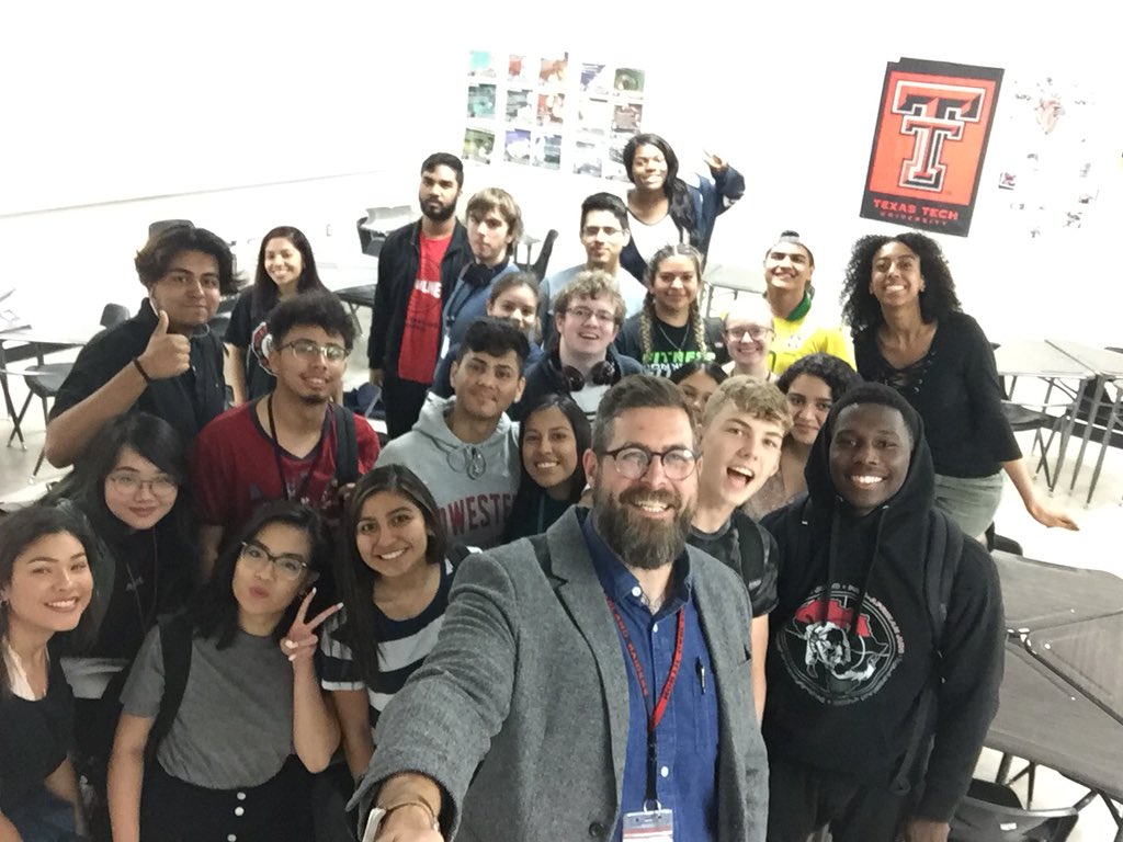 RealMrClarke's tweet photo. A delayed group photo from the other day. I am honored to teach and learn from and be surrounded by such leaders. https://t.co/1SiVHgEKND
