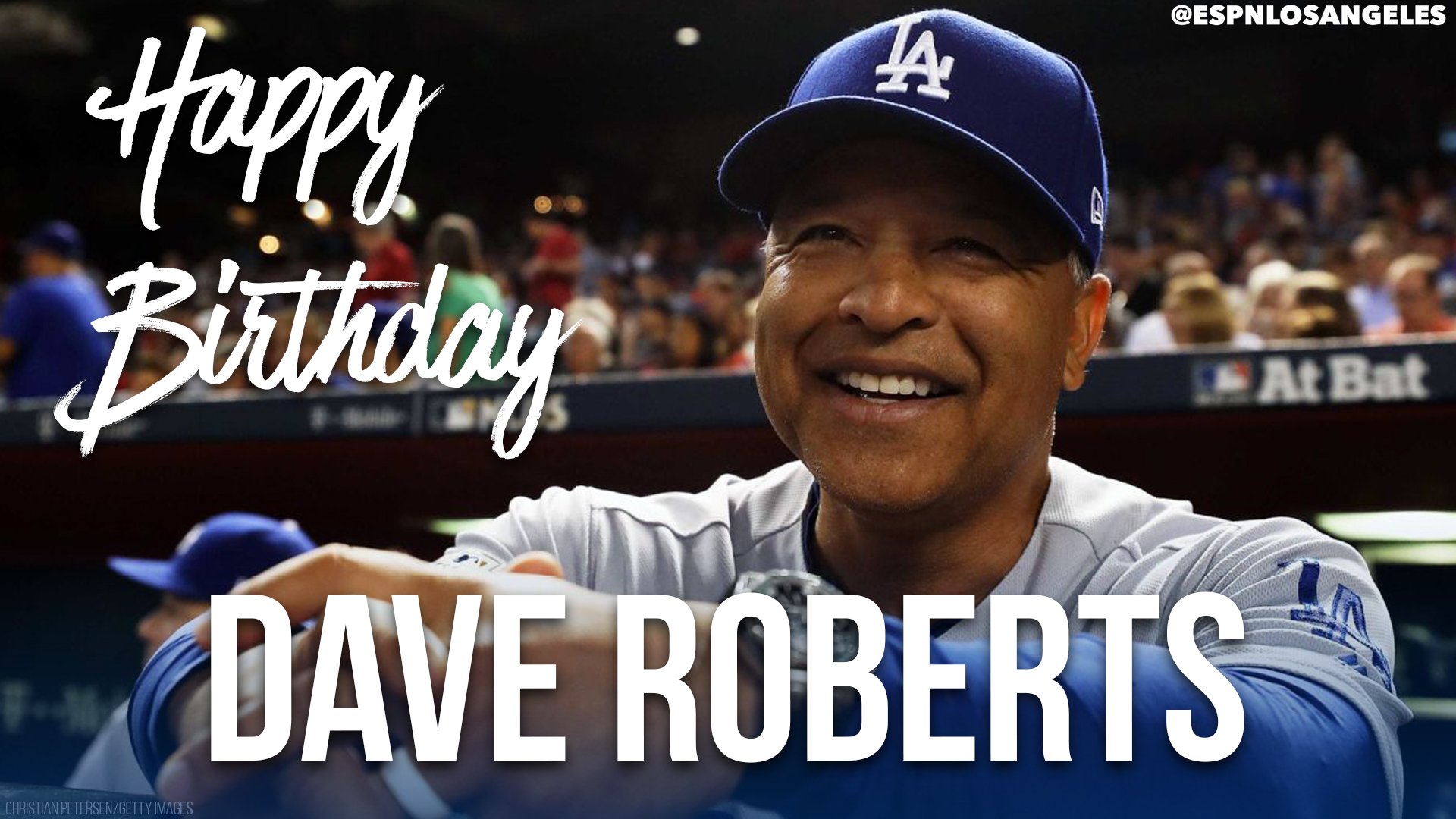 Happy Birthday, Dave Roberts!! 