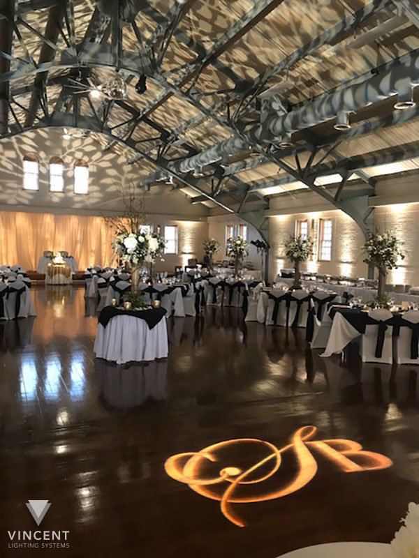vincentltg's tweet image. Wedding reception at the historic Julian's Banquet Facility. Lighting design and photo by Production Manager Noland Jenkins. #monogramlighting #weddinglighting #receptionlighting #uplighting #eventlighting