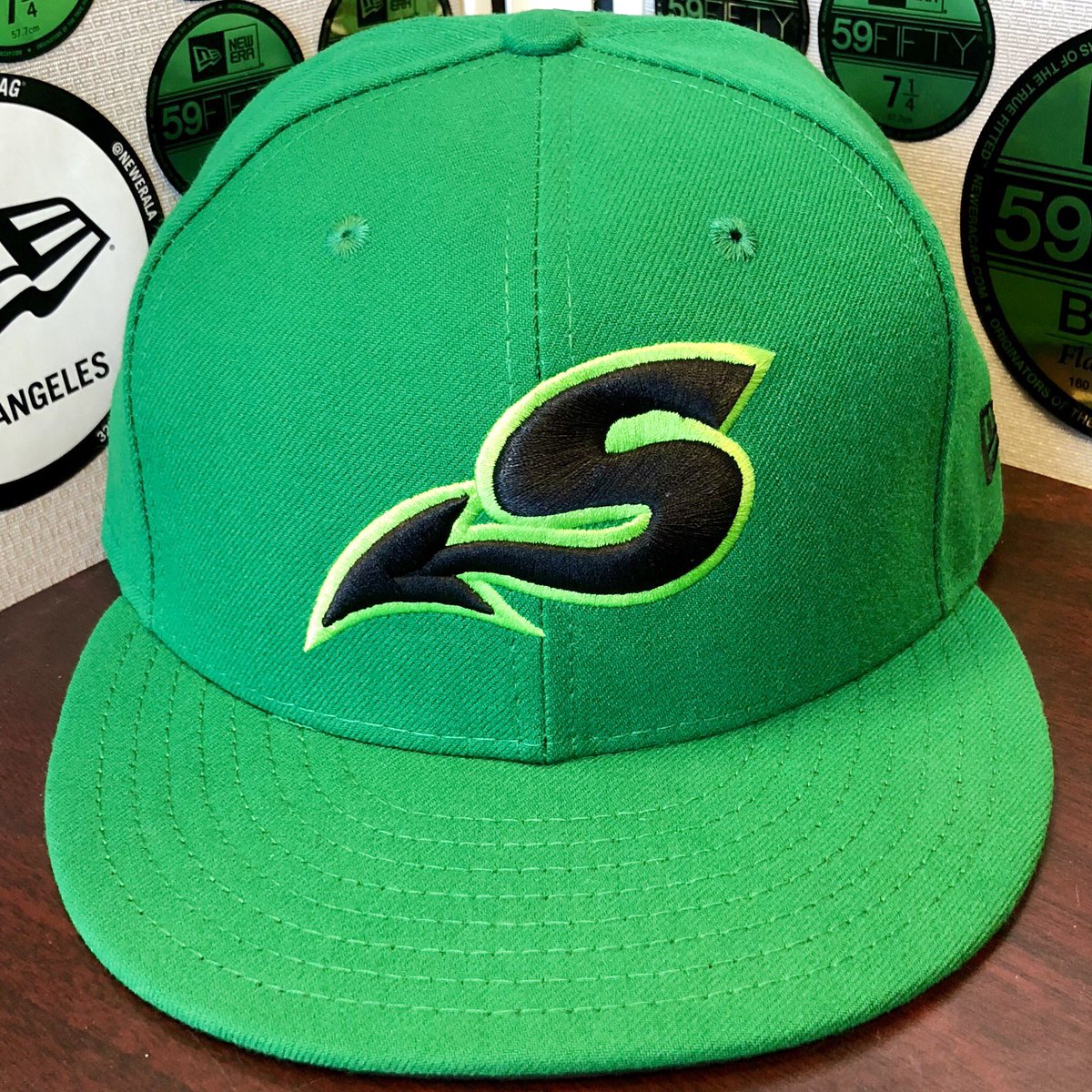 Interstate19's tweet photo. Got my @MiLB #HometownCollection hats from the @MiLBStore yesterday! Hawaii Islanders, New Haven Ravens and Shreveport Swamp Dragons. (now @skysox, @FisherCats and @RidersBaseball respectively) https://t.co/kVt3Dm1v8G