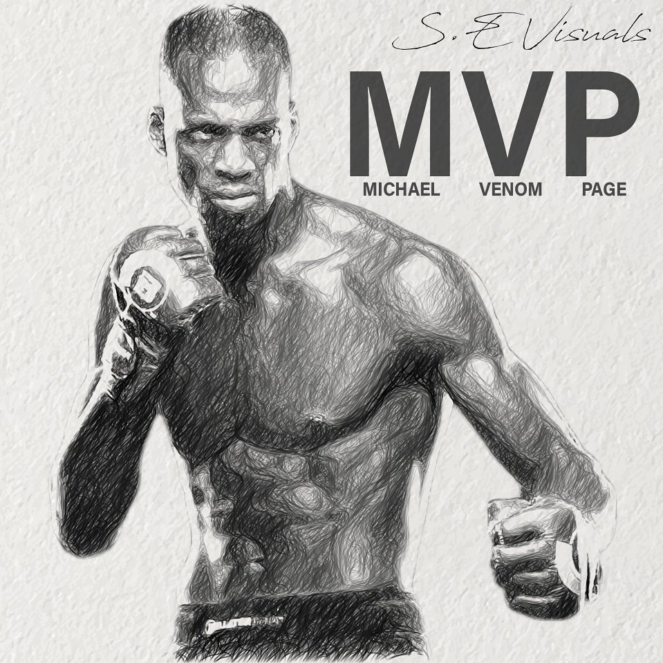 SeVisualsUK's tweet photo. None other than @Michaelpage247 one of the most exciting MMA stars to watch!! 
#mma #mmafighter #octagon #mvp #michael #venom #page #digitalart #digitaldrawing #photoshop #picoftheday #artoftheday #followme #wacom #sevisuals #cagefighting #intuos https://t.co/wb7xR0vEbz