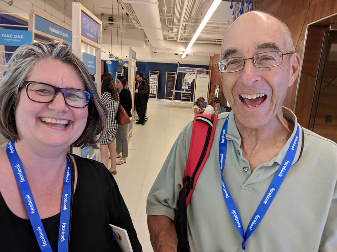 aMusingPam's tweet image. Found fellow @BikeWalkGville advocate at @facebook #communityboost session for nonprofits! #YeahThatGreenville #facebookcommunityboost