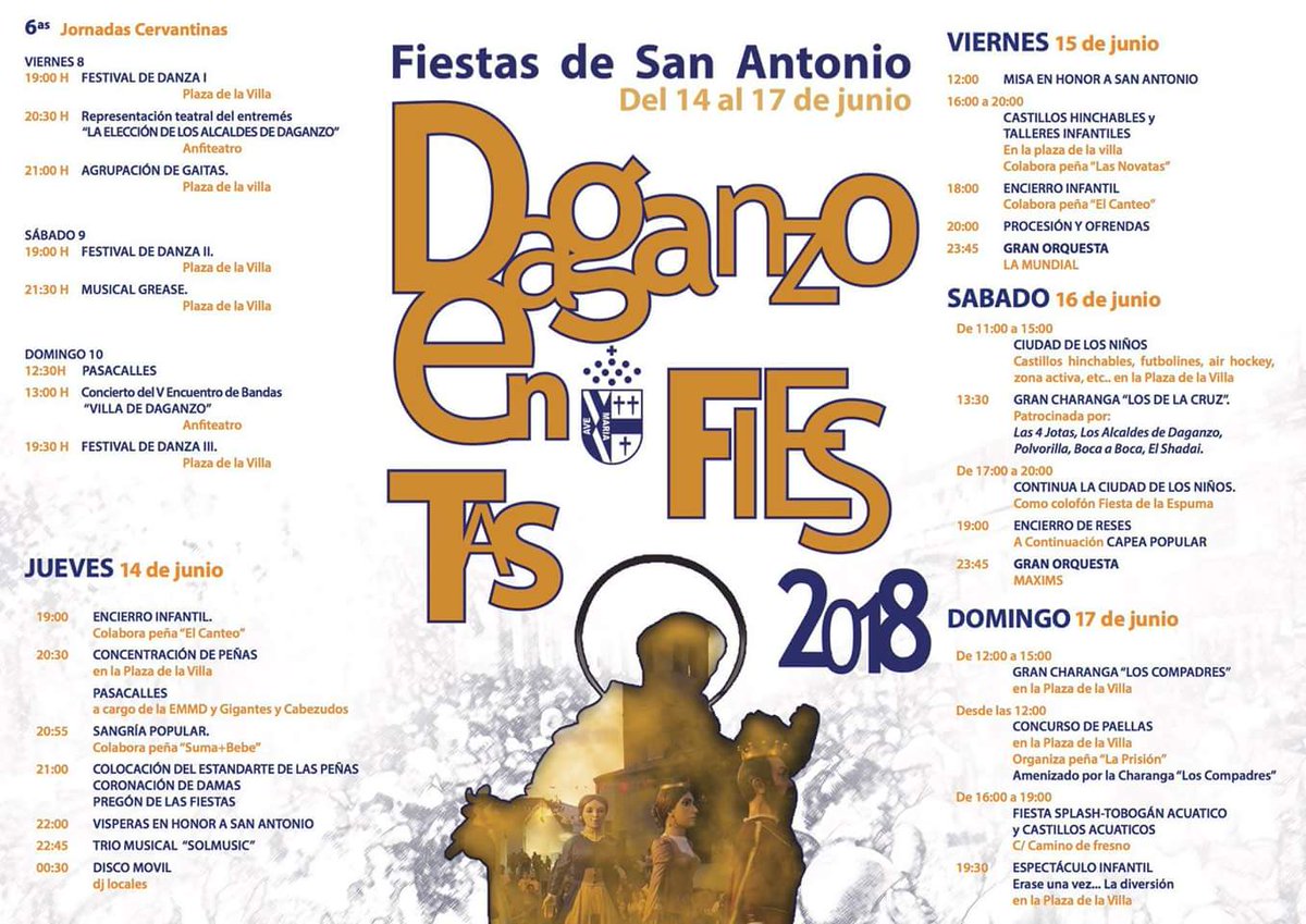 RESUMEN DE LAS FIESTAS DE SAN ANTONIO
