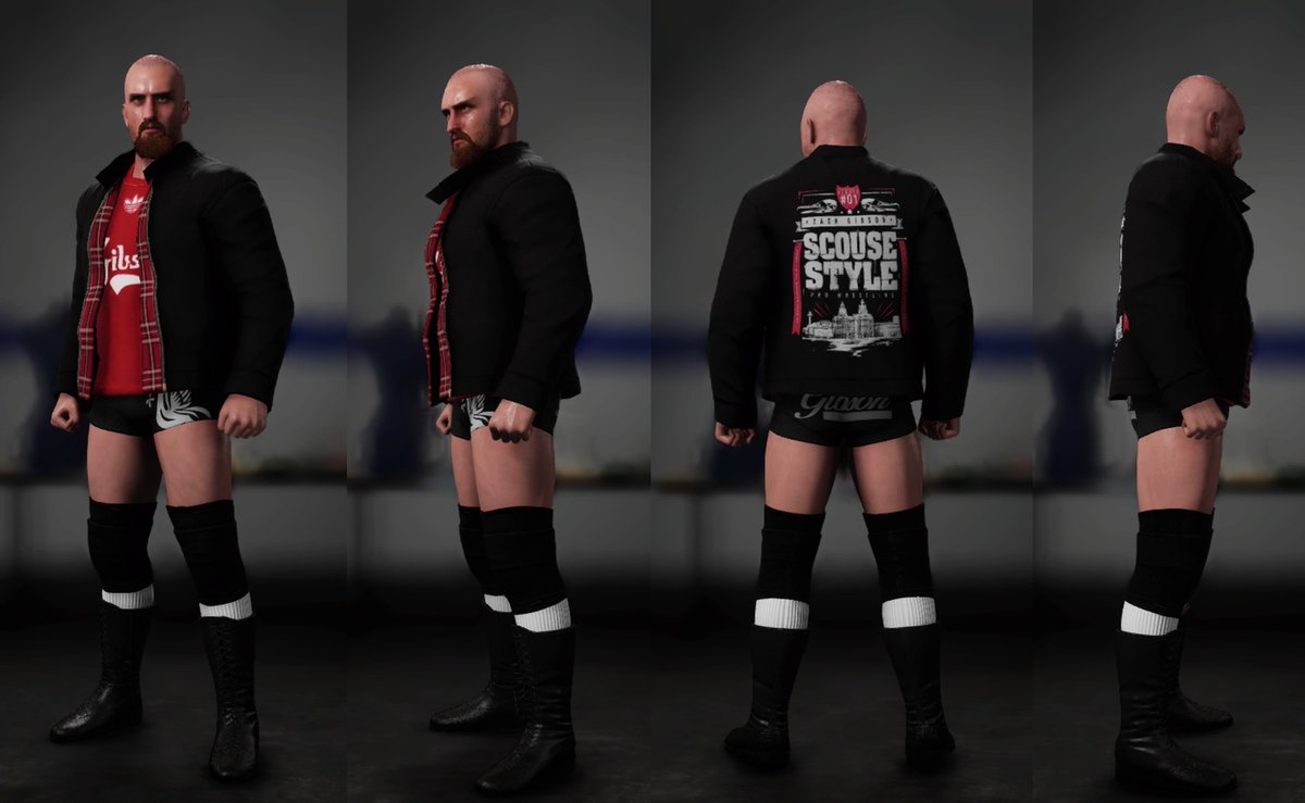 WWE 2K22 Zack Gibson and James Drake Face Scan