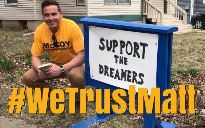 mattmccoyia's tweet photo. I stand with Dreamers. #McCoyForSupervisor #Dreamers https://t.co/T4qQtJd8Zt