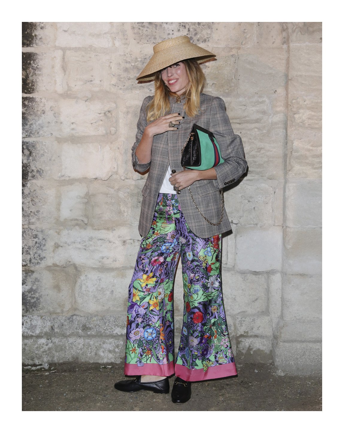 gucci silk pants