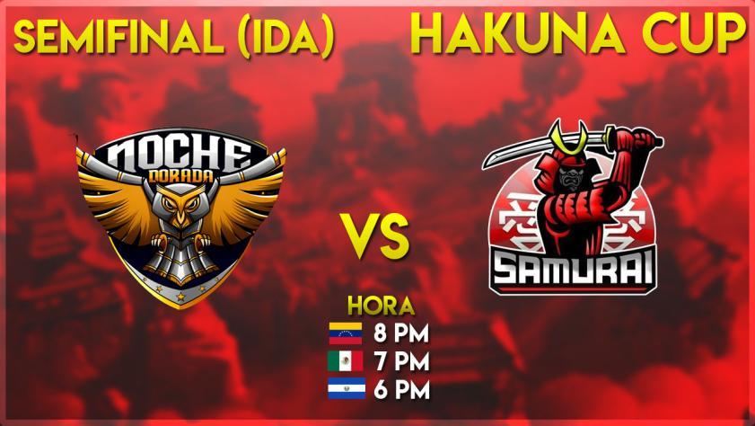 ¡Chicos!

 Hoy tenemos segundo partido de Semi-Final.

⏰: 6:00PM🇸🇻/7:00PM🇲🇽/ 8:00PM🇻🇪

<a href="/BIO_eSportsCR/">BIO eSports CR</a>  🆚 @Sel_SamuraiPY 

¿Quien de estos dos grandes equipos pasara a Finales?🤔

¡Suerte! #HakunaCup