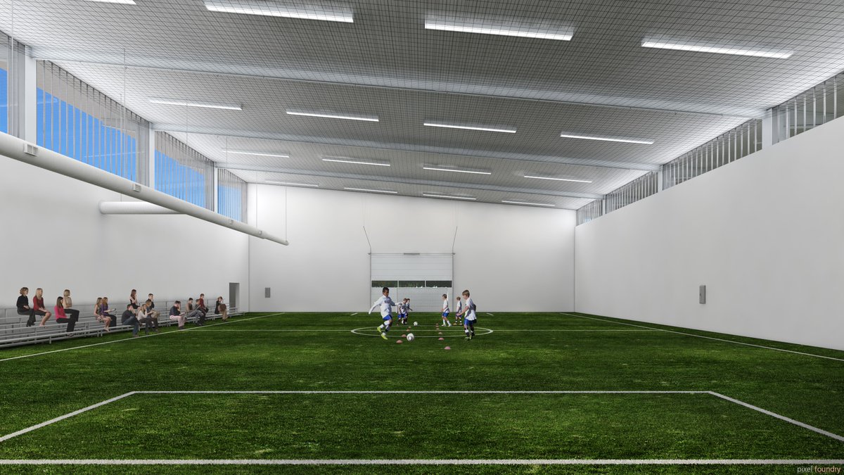 indoor soccer dome