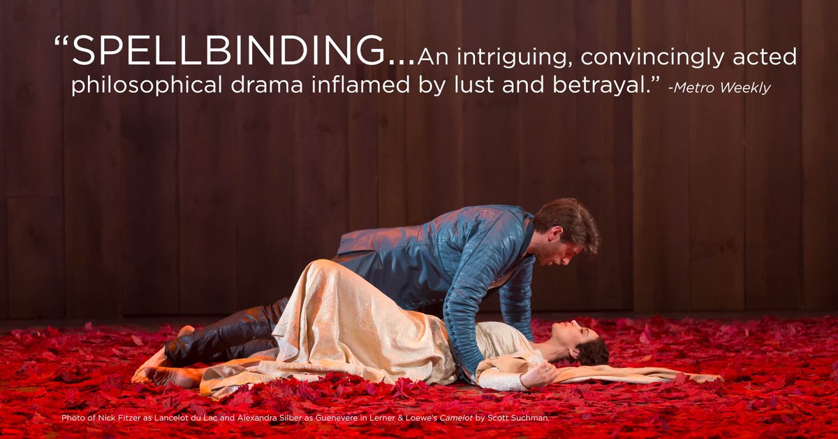 ShakespeareinDC's tweet photo. Proposition: Critics are falling in love with CAMELOT, and you won't want to miss it!  

Order tickets now --> https://t.co/kS5q3YcNwJ #STCCamelot https://t.co/cCebny84M7