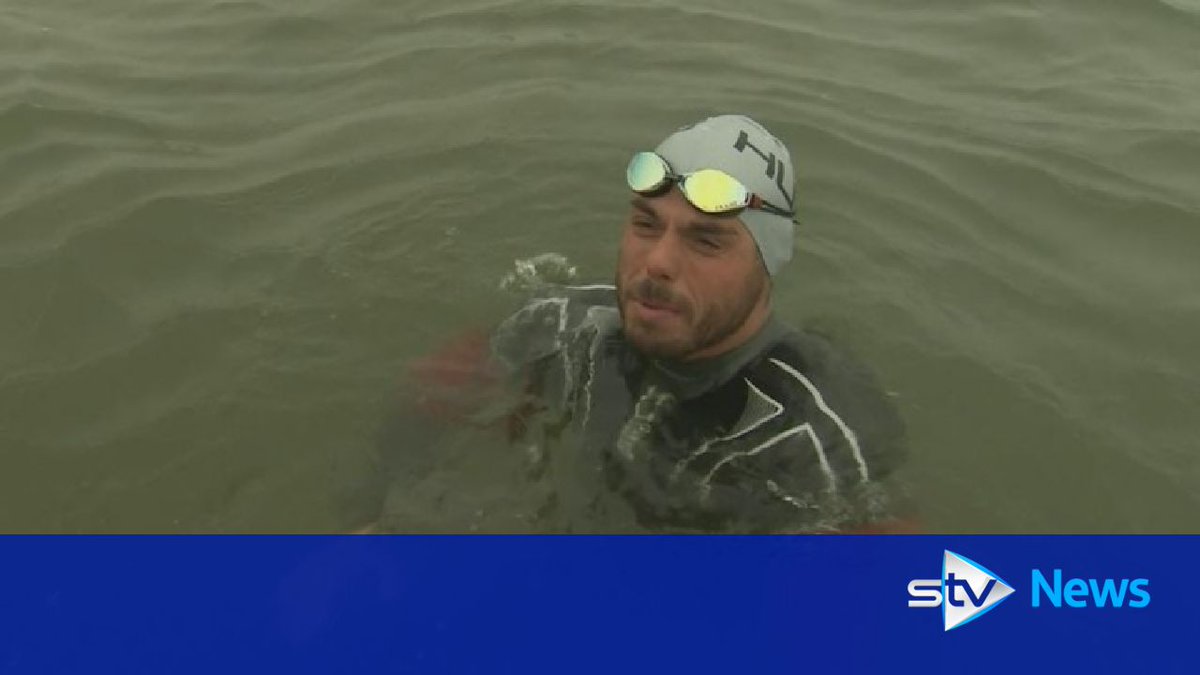 STVNews's tweet photo. Extreme sportsman to swim around Britain without touching dry land https://t.co/teNBx2hVCz https://t.co/xKgQHuilAE