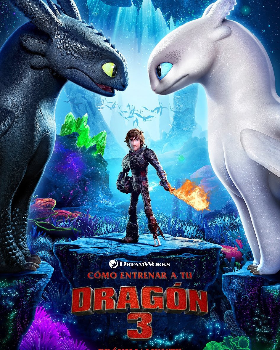 CineVistaBlog's tweet image. En febrero de 2019 será el estreno de #CómoEntrenaratuDragón3. La próxima semana se lanzará el primer trailer, de una de las sagas #animadas y de aventuras más bellas. #cine #próximosestrenos #chimuelo #Dreamworks