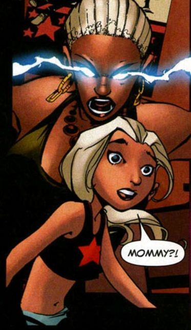 "I had a daughter with Forge.......allegedly."