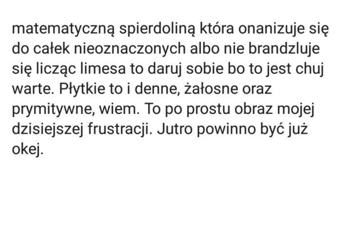 AlexBerdowsky's tweet photo. Powiem tyle #matematyka https://t.co/8sa8GrutGT