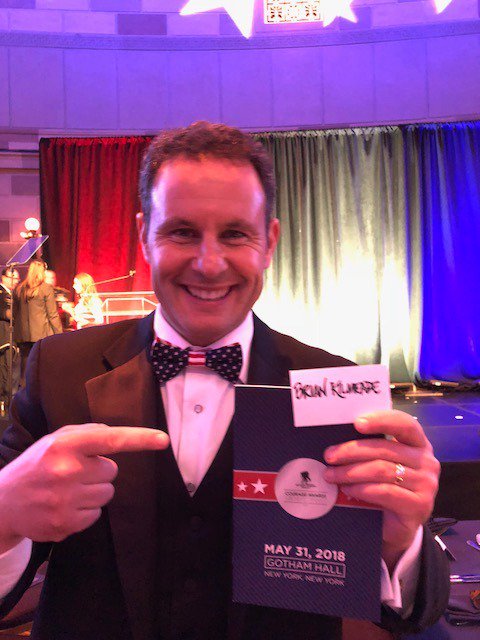 kilmeade's tweet photo. Getting ready to host the Wounded Warrior Project's Courage Awards! @wwp Watch @foxandfriends and listen to #TheBrianKilmeadeShow tomorrow morning for highlights! https://t.co/8InKFrlHUD