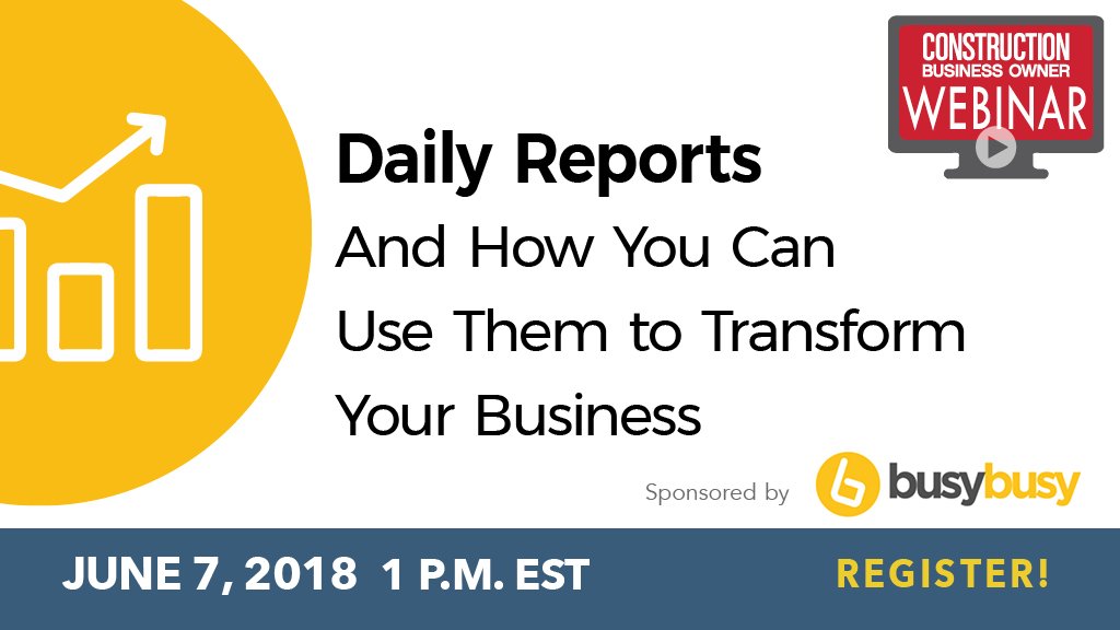 CBOMagazine's tweet image. NEXT WEEK: Learn what you might be missing from this project management mainstay: bit.ly/2I6IyrV (w/ @busybusyapp) #dailyreporting #constructionreports