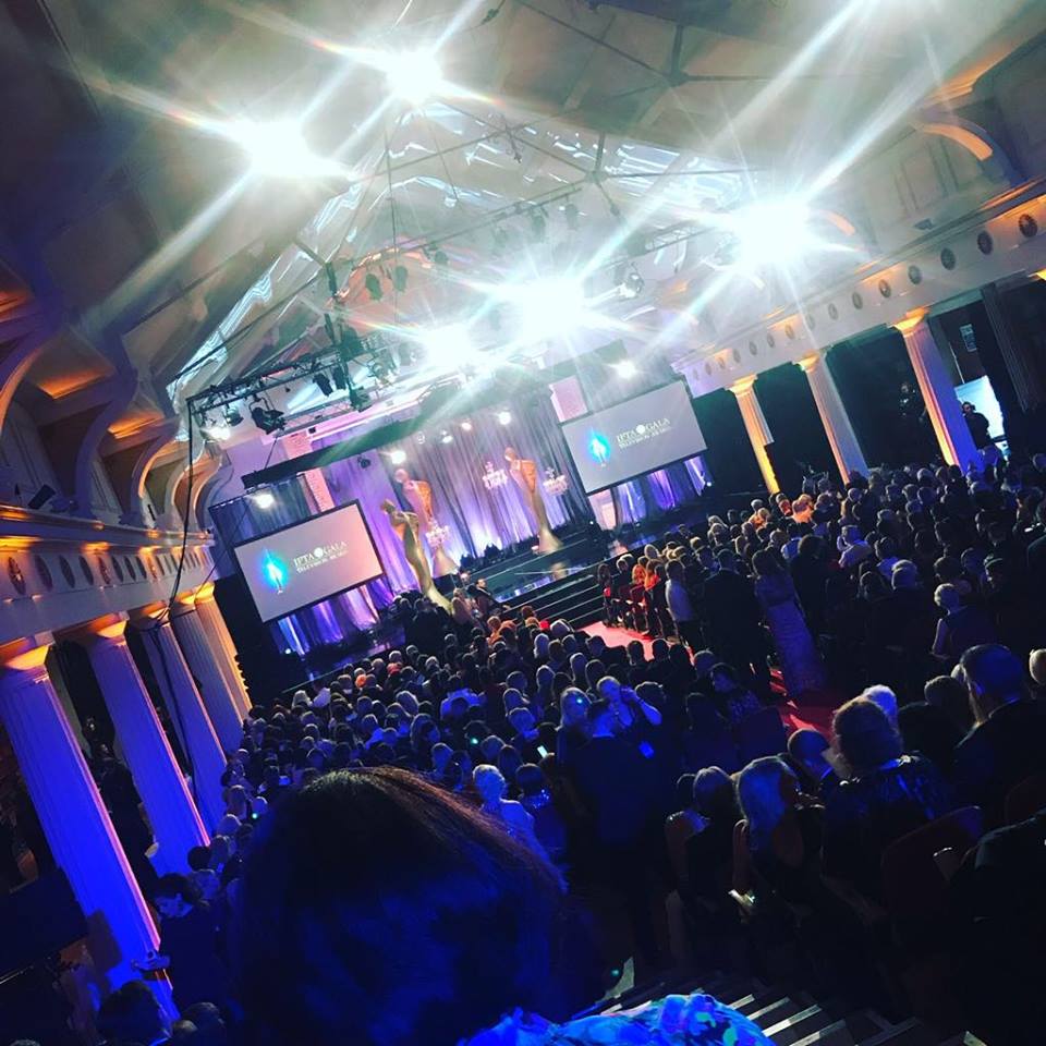 TourAmericaTV's tweet photo. Lisa & Cathy from our team having an amazing time at the IFTA awards tonight! Thank you @AmericanAir for the invitation 😀😍 #IFTA18 https://t.co/MZYDBJs0XB