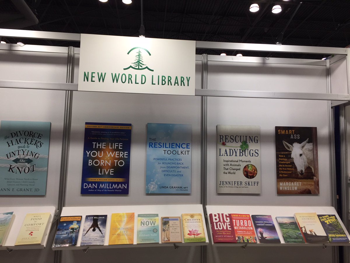 NewWorldLibrary's tweet image. Attending this year's @BookExpoAmerica? If so, come say hi! You'll find @NewWorldLibrary in booth #2920 this year!  #BookExpo2018 #bookexpoamerica #bookexpo #BEA18 @P_G_W