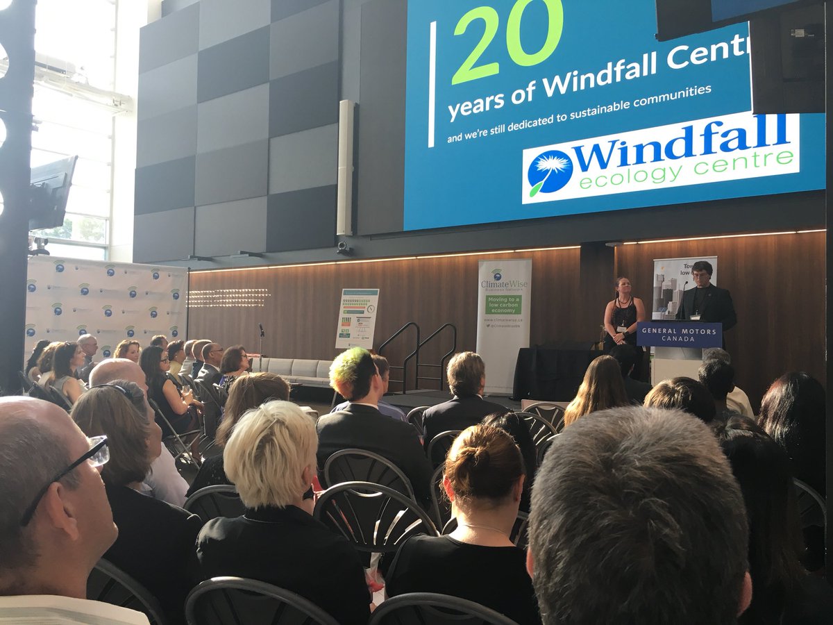 morricemike's tweet photo. At @ClimateWiseBN #EOR2018 tonight, Founder & Exec Director @Brent_Kopperson opens by quoting our friend @cat_abreu, with a beautiful reframe: taking action on #climatechange is not a fight. It’s an act of love. Love for our families, communities, our lakes, for all living things https://t.co/hcLYq91yxO