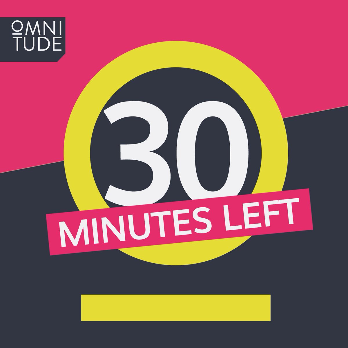 Only 30 MINUTES left to participate in our token sale. Are you really going to be left behind? Take part NOW bit.ly/twitter_omnitu…

#tokensale #crypto #cryptocurrency #omnitude #ECOM #middleware #blockchain #blockchaintechnology