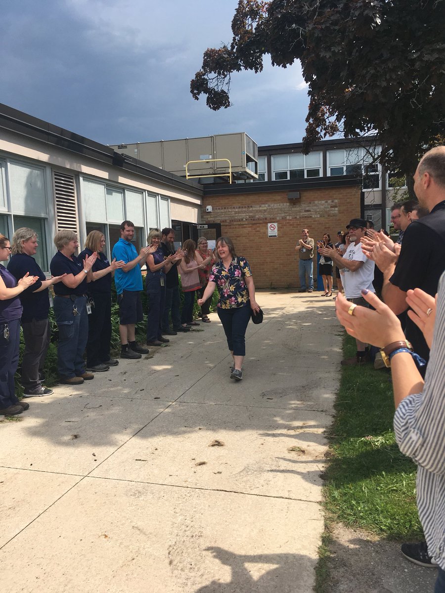 JanetCarter6's tweet photo. This is how you retire @CCI_SCDSB #CCIproud https://t.co/3vRyQoBDC6