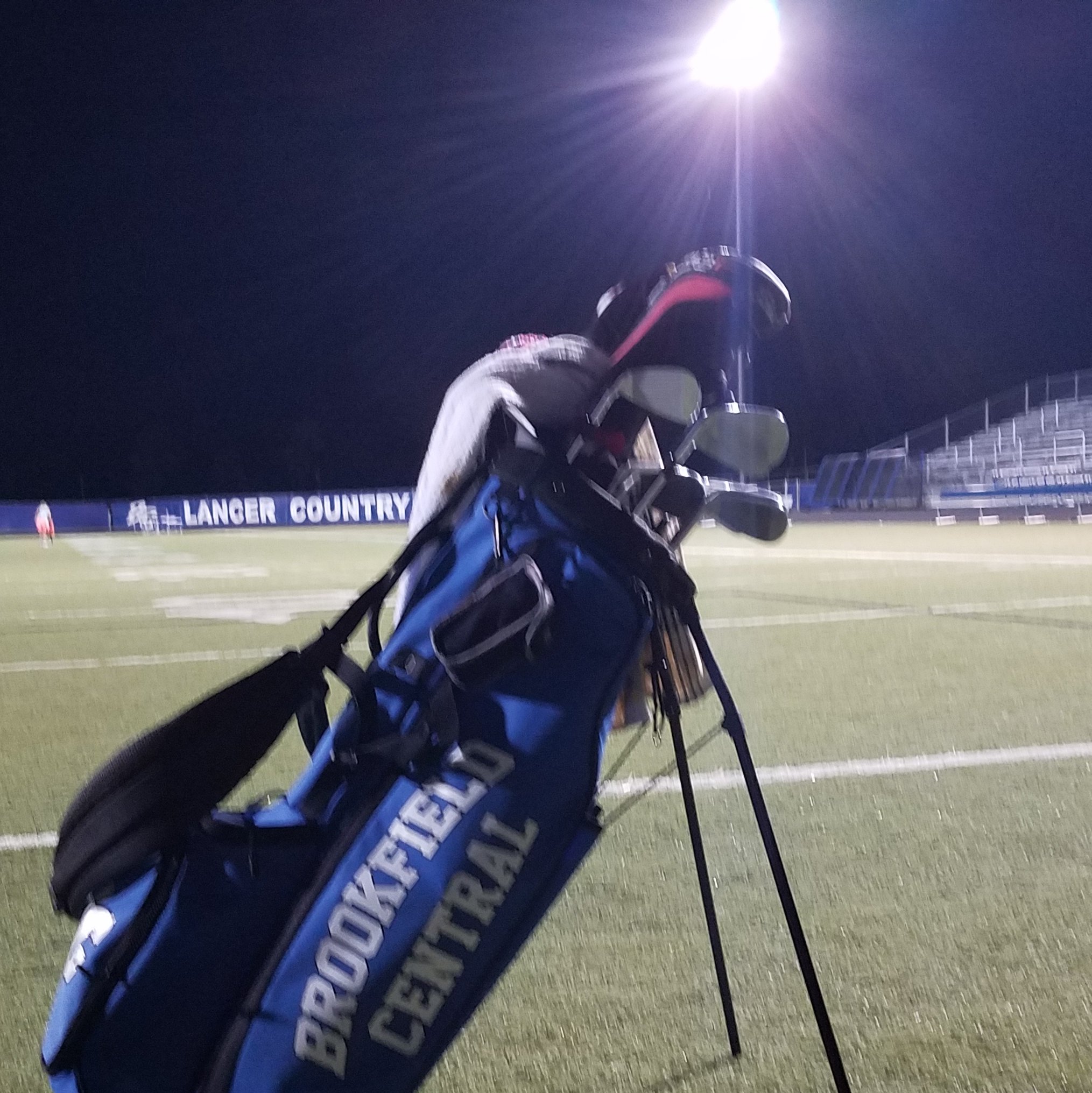 Kennedy Blue Golf Bag