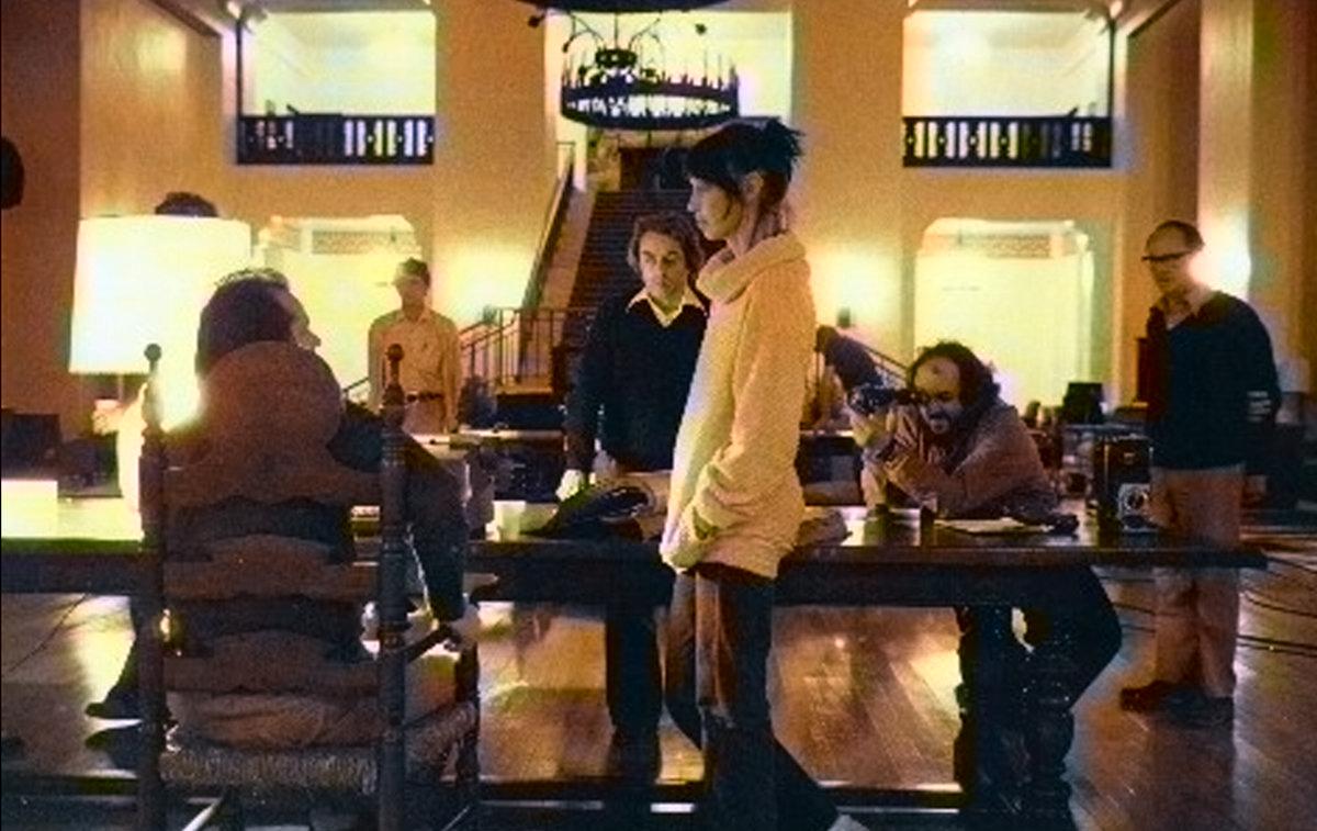 <a href="/goldroomnetwork/">The Gold Room</a> <a href="/StanleyKubrick/">Stanley Kubrick</a> Some colorizing done by Colorise Bot, right here on Twitter.