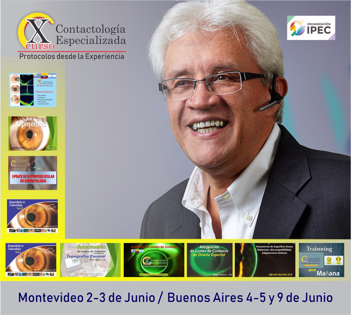 CEspecializada's tweet photo. Todo un logro. Llegamos a el X Curso de contactologia especializada. Mas de 120 alumnos, llenos de pasión por lo que hacen. Saludos y bienvenidos a los que nos acompañarán. https://t.co/cIlZdIRtBx