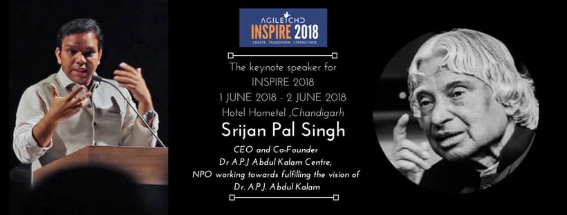 srijanpalsingh's tweet image. Will be addressing the experts and professionals at INSPIRE2018 @agilechd conference..  today in #Chandigarh